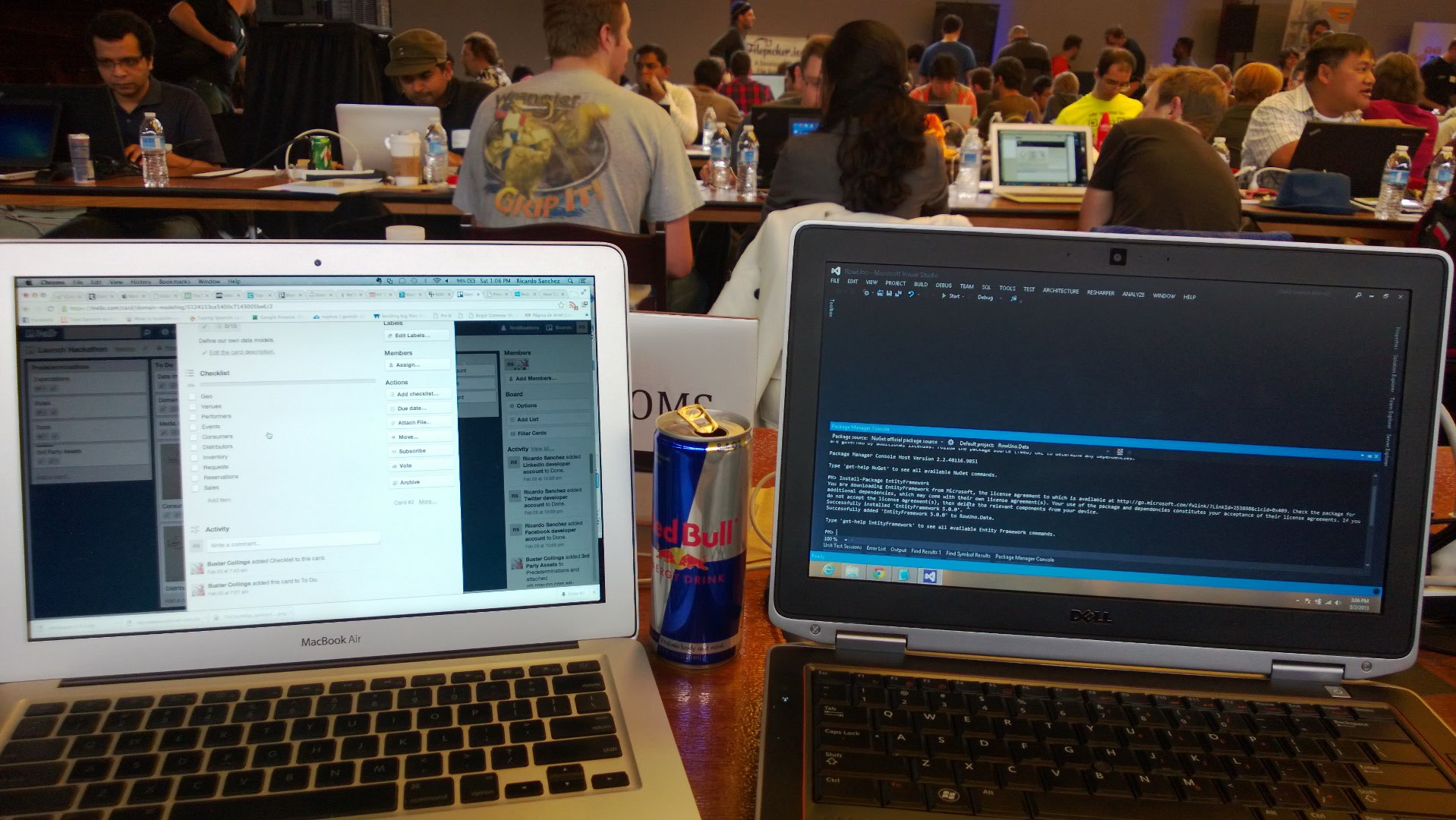 Programming in a hackathon