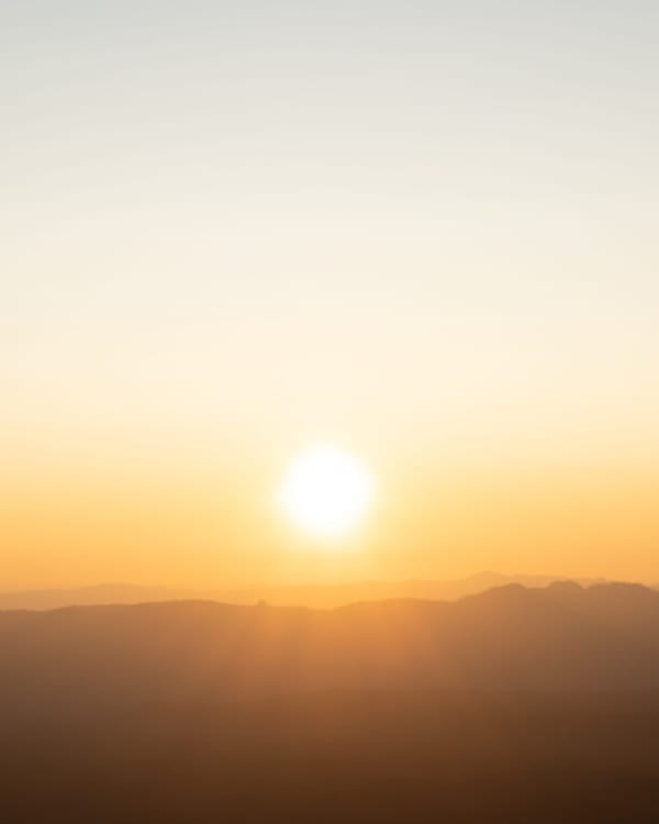 A sunset in Oregon