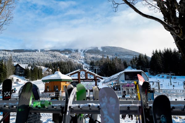 View of Blackcomb mountain