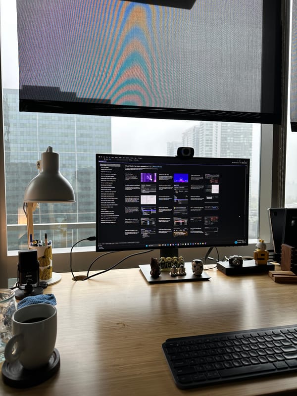 Less Is More: Embracing the Single Monitor Setup