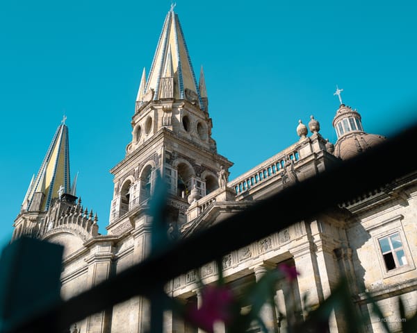 Photography of the Cathedral of Guadalajara